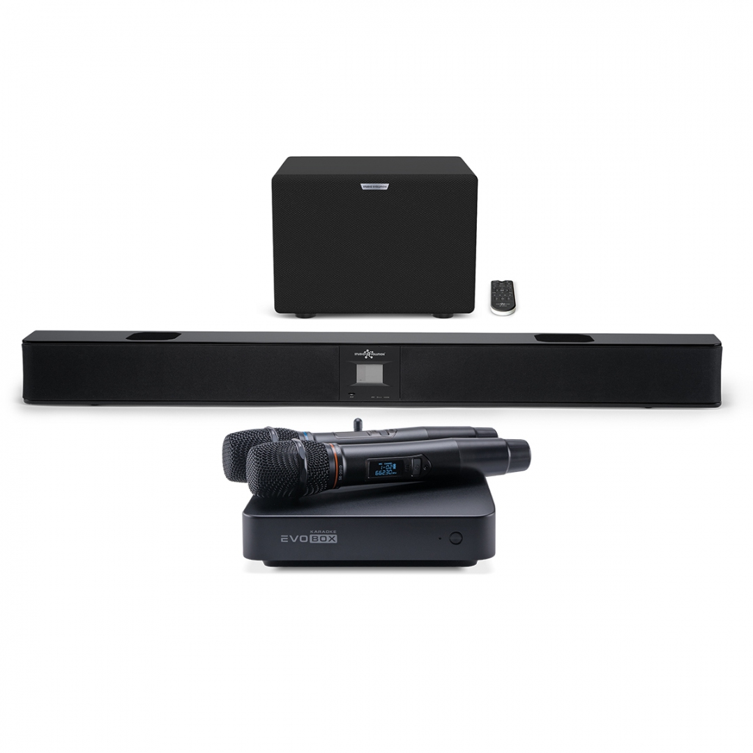 караоке-комплект EVOBOX Plus + EvoSound Bar (саундбар с караоке) в Рязанской области