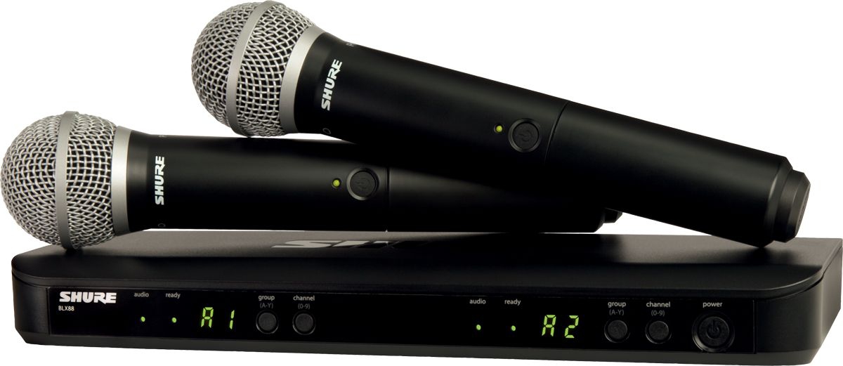 SHURE BLX288E/PG58 M17 вокальная радиосистема в Рязанской области