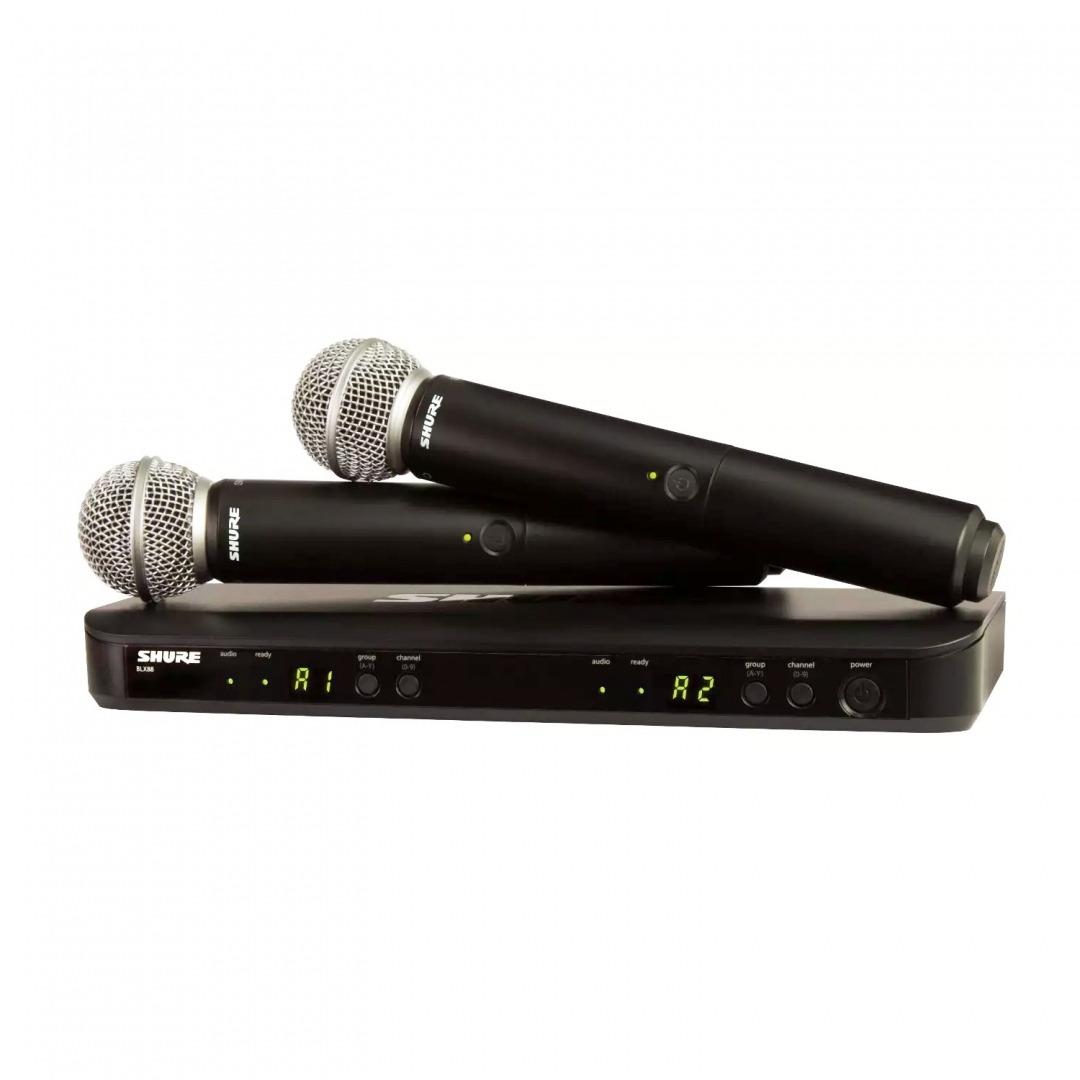 SHURE BLX288E/SM58 M17 вокальная радиосистема в Рязанской области