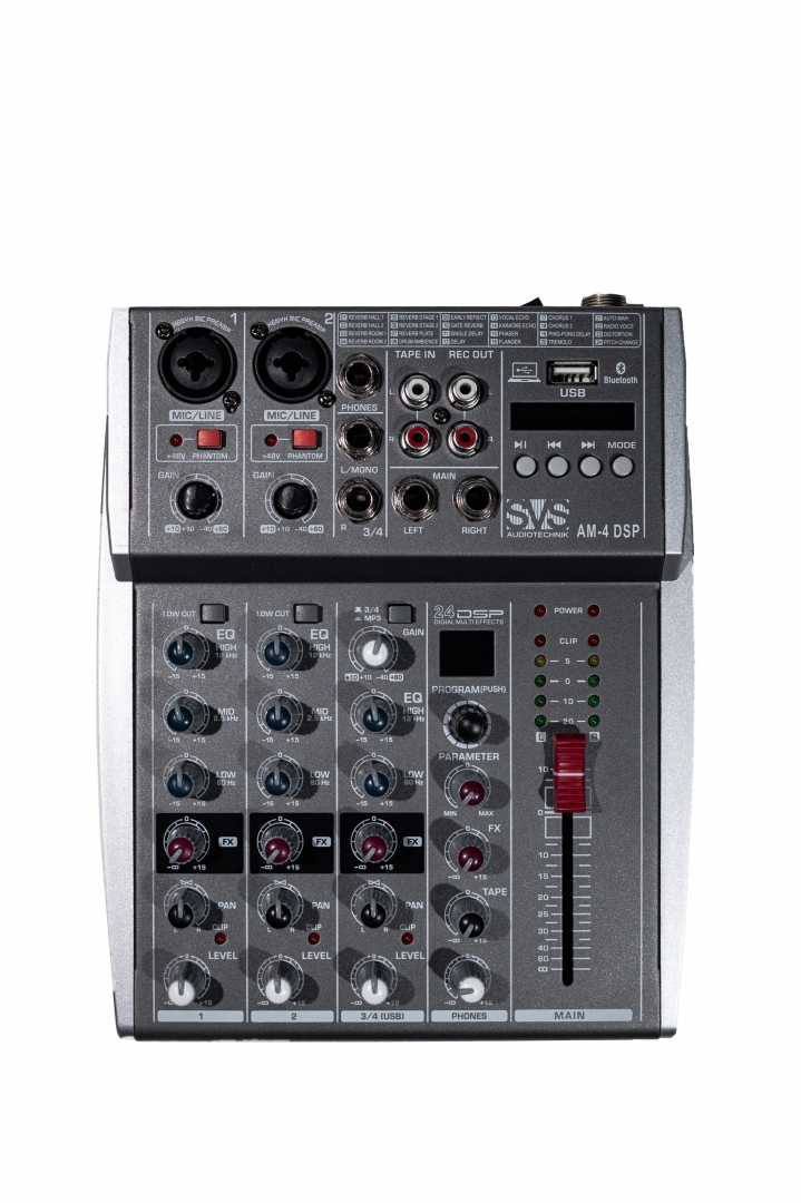 SVS Audiotechnik mixers AM-4 DSP Аналоговый микшерный пульт, 4-канала в Рязанской области