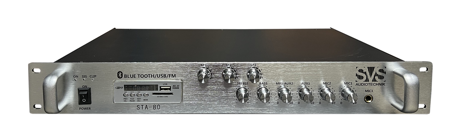 SVS Audiotechnik STA-80 Микшер-усилитель для систем Public Address в Рязанской области